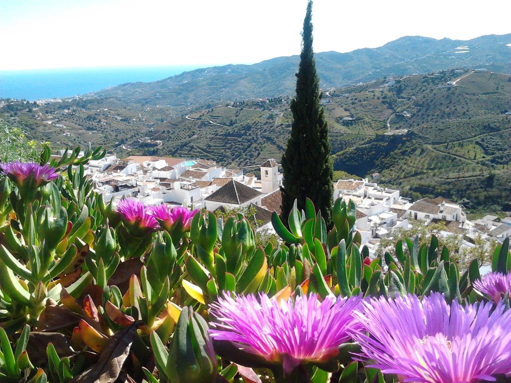 הוילה Casa Ana, Fantasticas Vistas A Frigiliana, El Mar Y La Montana חדר תמונה