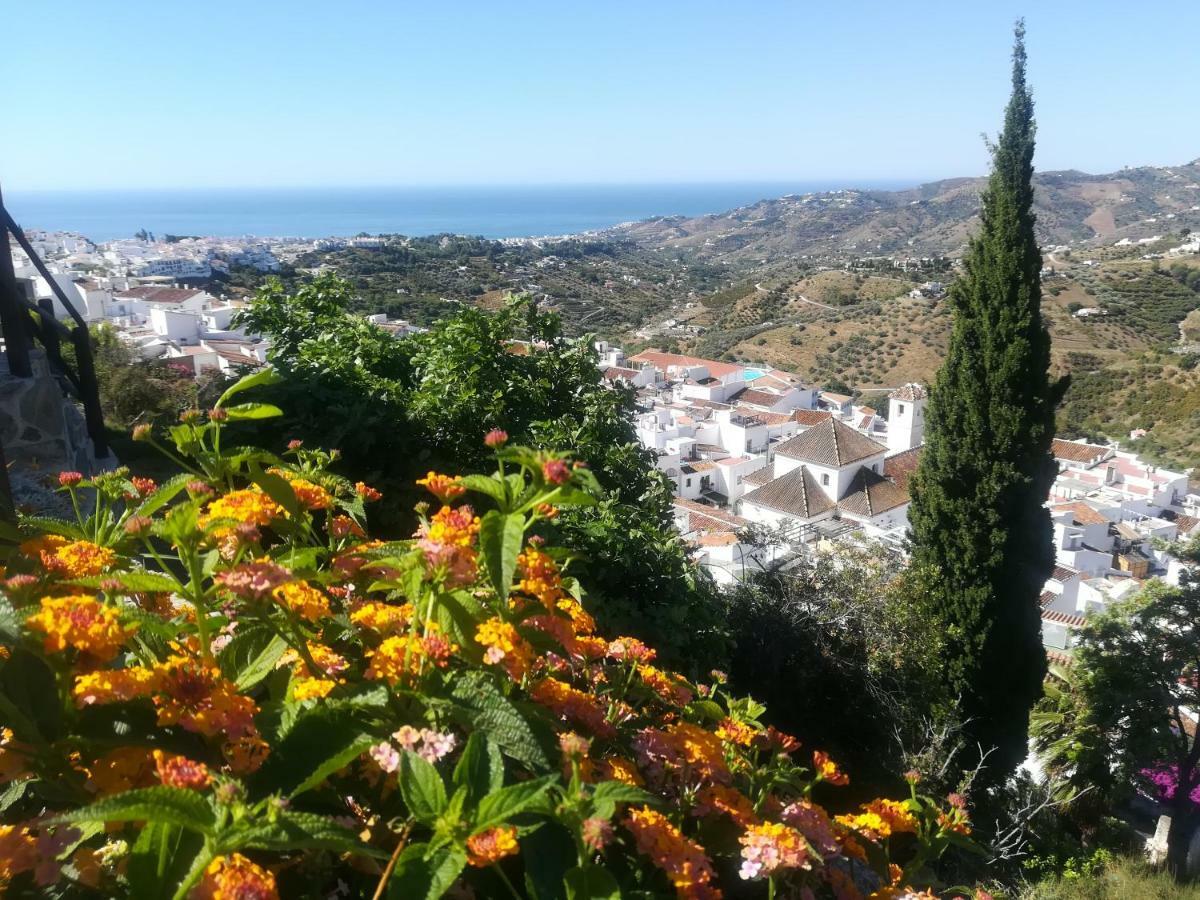 הוילה Casa Ana, Fantasticas Vistas A Frigiliana, El Mar Y La Montana מראה חיצוני תמונה