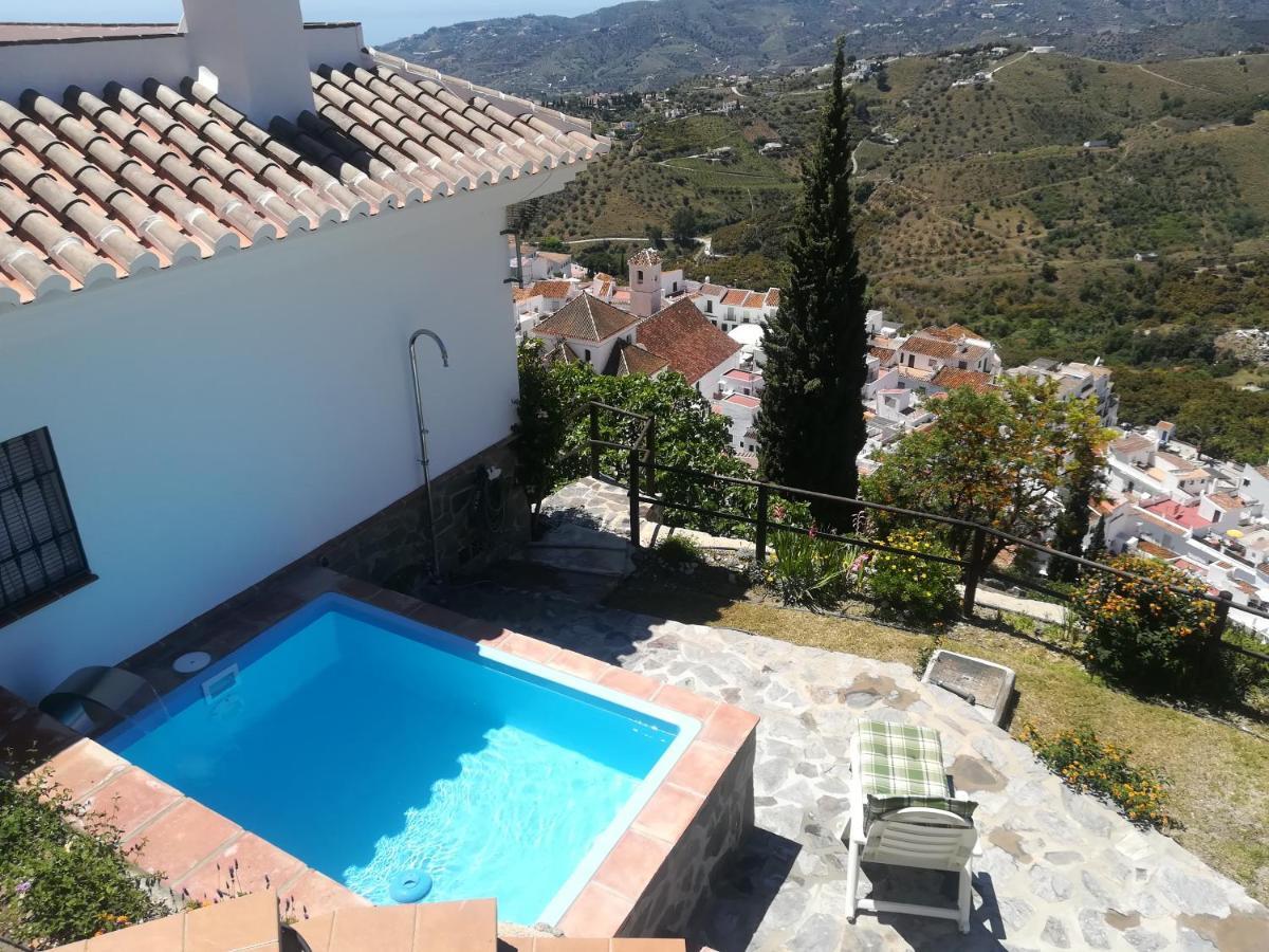 הוילה Casa Ana, Fantasticas Vistas A Frigiliana, El Mar Y La Montana מראה חיצוני תמונה